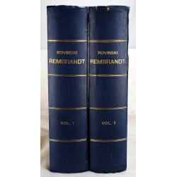 L'oeuvre grave de Rembrandt : reproduction des planches originales dans tous leurs états successifs: 1000 phototypies sans retouches (2 volumes)